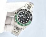 ROLEX GMT-Master II Green Bezel 3186/2836 Movement 904L Steel 40MM Black Watch